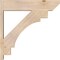 Ekena Millwork Merced Slat Smooth Outlooker, Douglas Fir, 7 1/2"W x 32"D x 32"H OUT08X32X32MRC06SDF - alternate 4